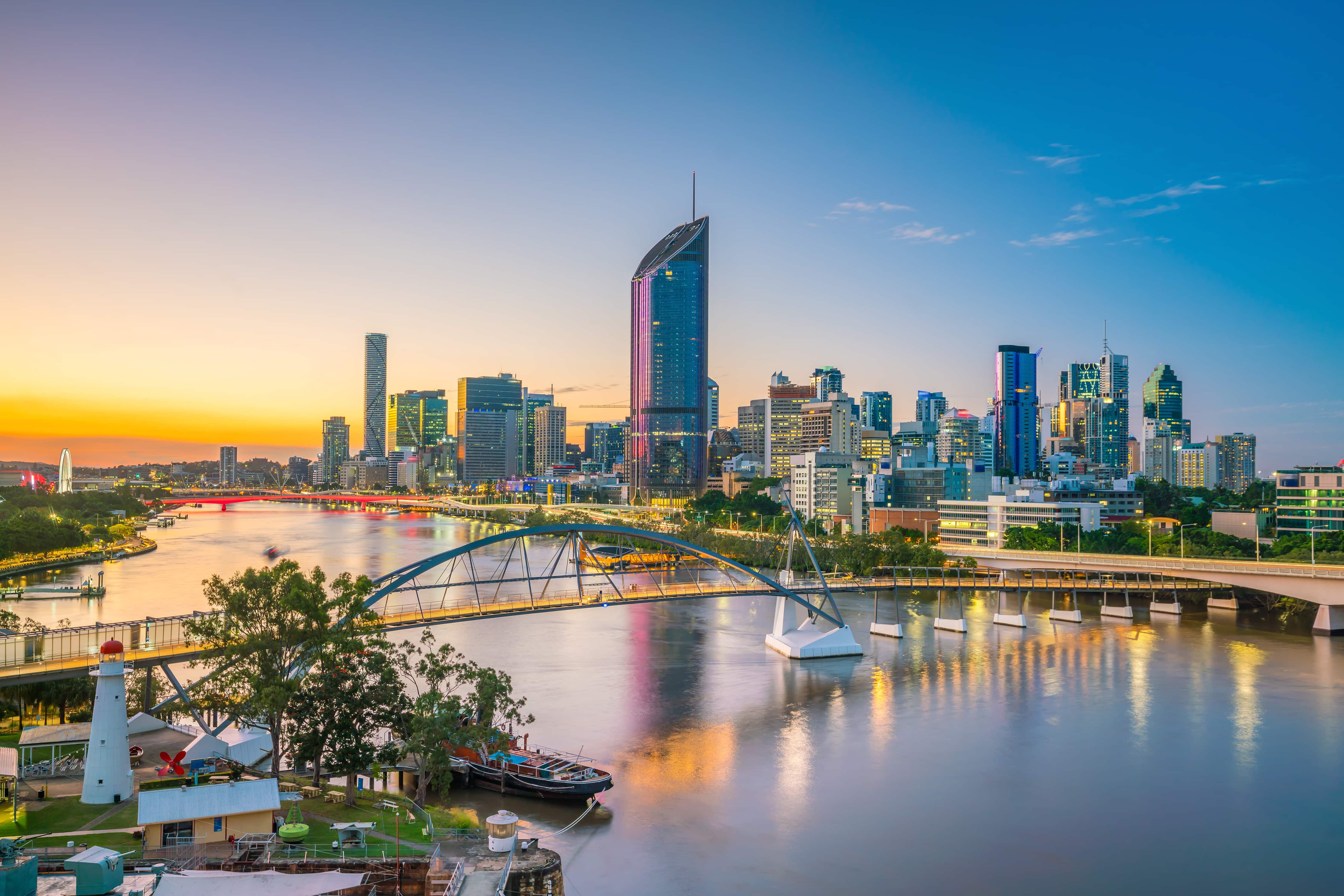 Queensland city skyline